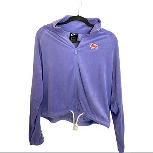 Nike Retro Never Worn Lavender Terry Jacket